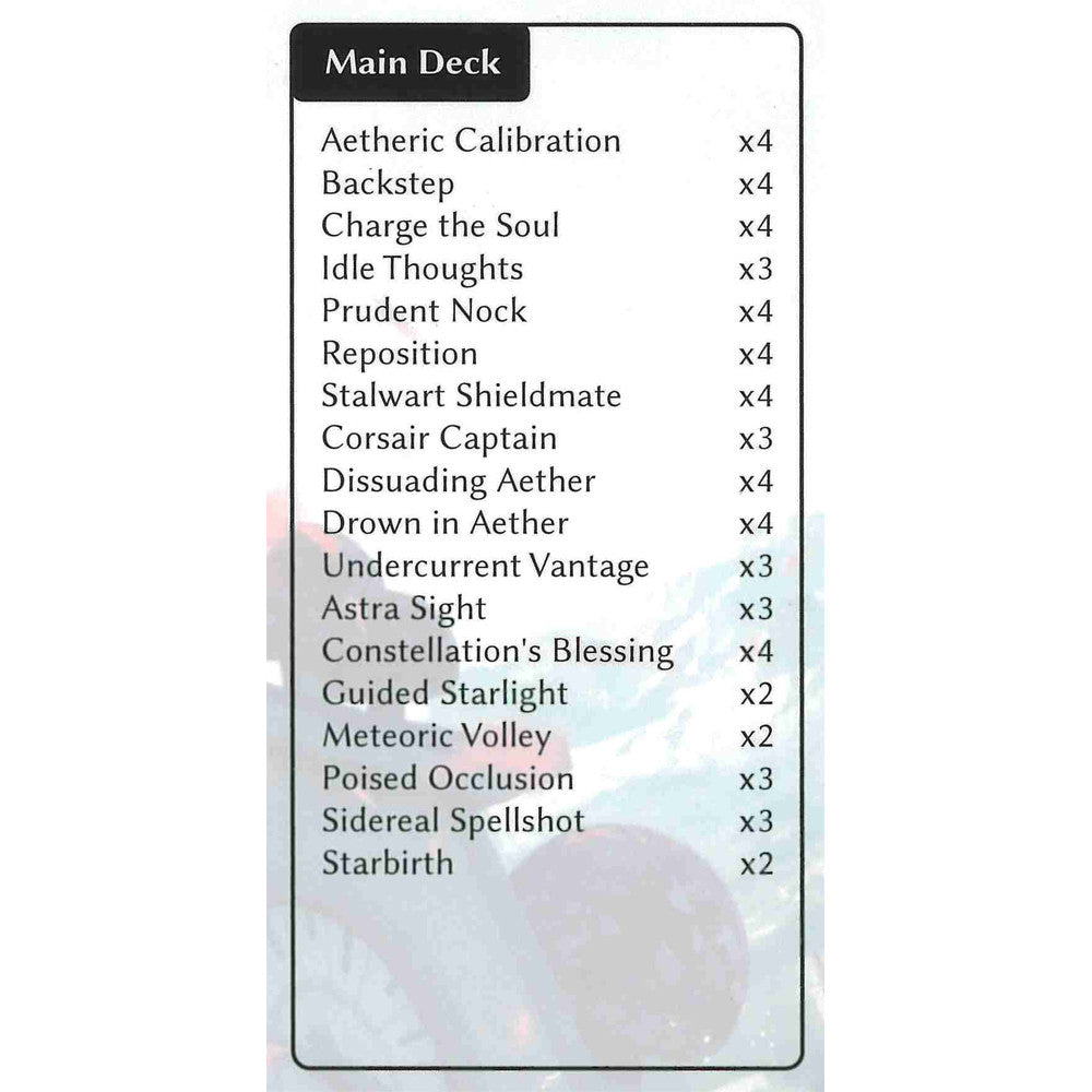 Grand Archive TCG: Distorted Reflections - Diana, Moonpiercer Starter Deck